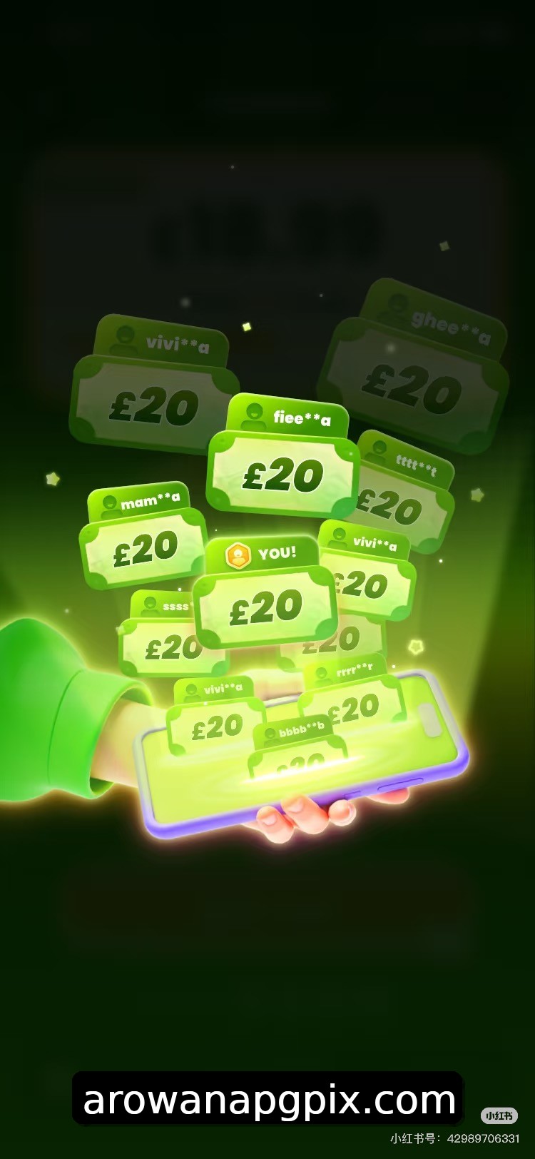 Interface do App arowanapg